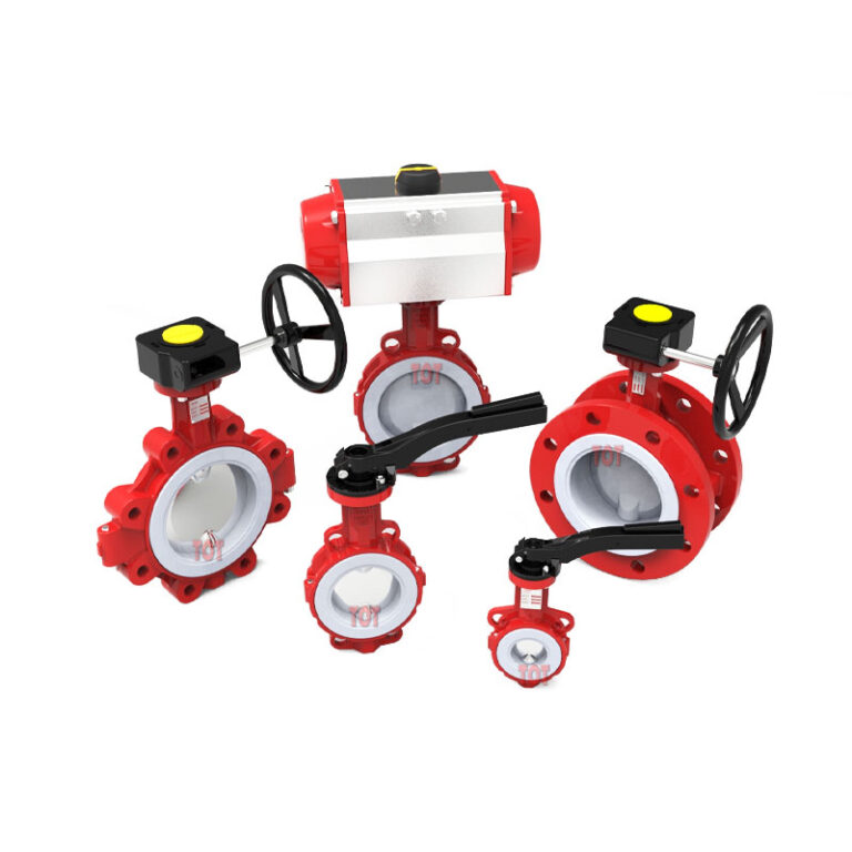 PTFE Lined Butterfly Valve