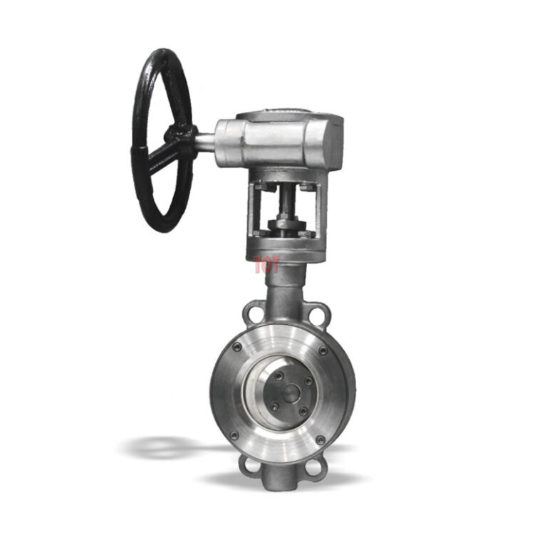 Manual ceramic butterfly valve
