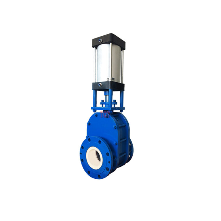 pneumatic ceramic double disc gate valves