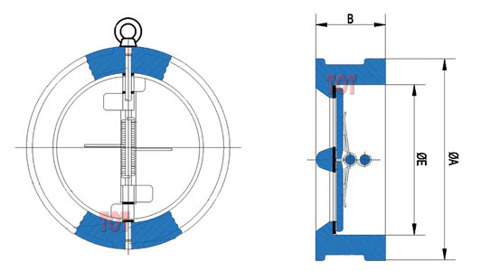 Double Plate Check Valve