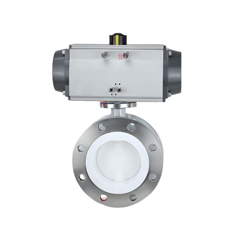 Fluorine Lined Butterfly Valve