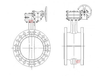 Fluorine Lined Butterfly Valve