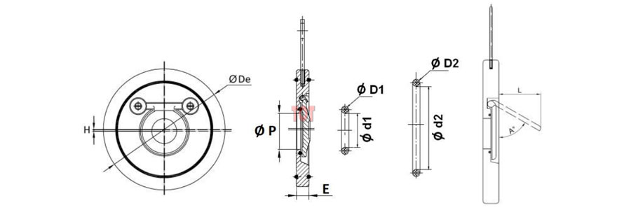 Single Plate Check Valve Size