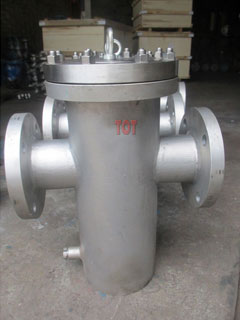 T-type basket strainer