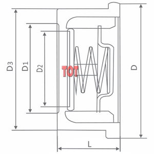 Wafer Lift Check Valve