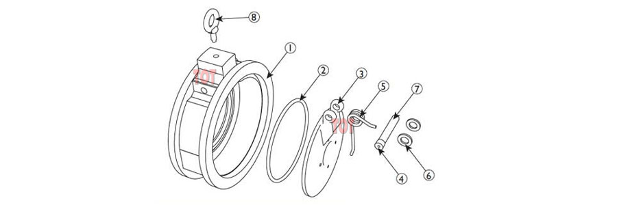 Wafer Type Swing Check Valve