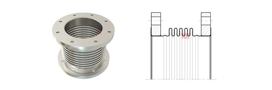 Flanged Metal Expansion Joint