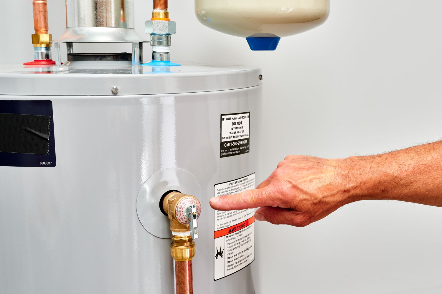 is a leaking pressure relief valve dangerous