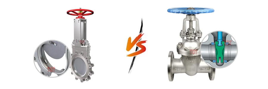 Knife Gate Valve vs Gate Valve