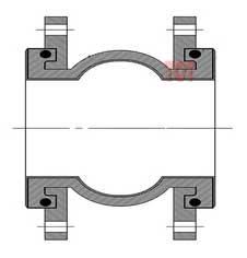 PTFE lined rubber expansion joints