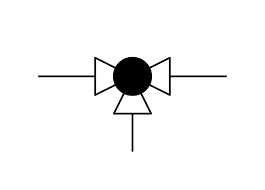 3-Way Ball Valve Symbol