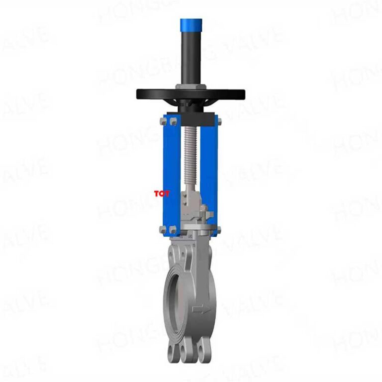 DN100-Wafer-knife-gate-valve