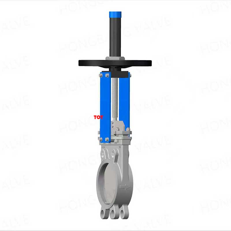 DN150 Knife Gate Valve (6 Inch) - TOT Valve Manufacturer & Exporters