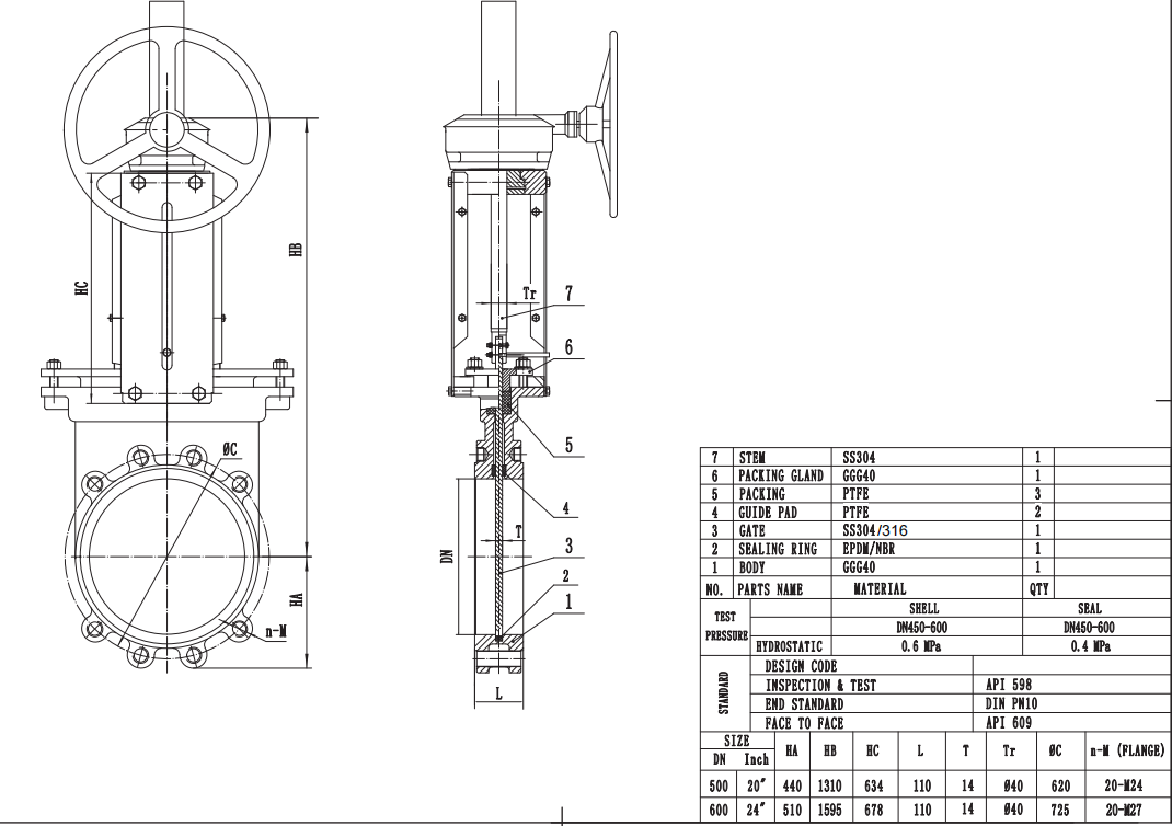 Resilient seated knife gate valve components