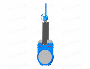 Simplified maintenance DN700 Unidirectional Knife Gate Valve