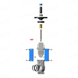 dn80-knife-gate-valve-components