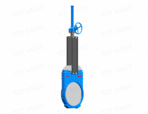 heavy-duty DN700 unidirectional knife gate valve