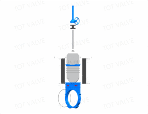 DN800 Unidirectional Knife Gate Valve Component