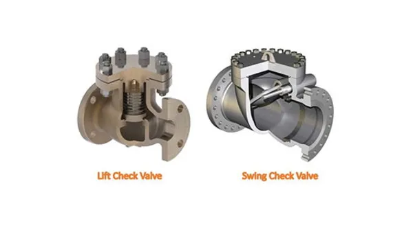 swing check valve vs spring check valve